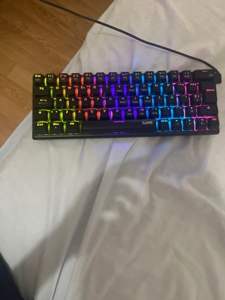 Teclado Gaming Negro