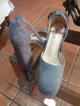 Zapatos de tacón Styleloop grises
