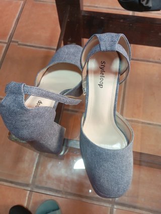Zapatos de tacón Styleloop grises