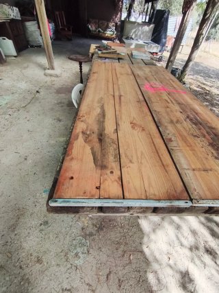 3 Tablas de Obra de encofrado pino macizo