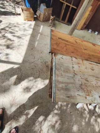 3 Tablas de Obra de encofrado pino macizo
