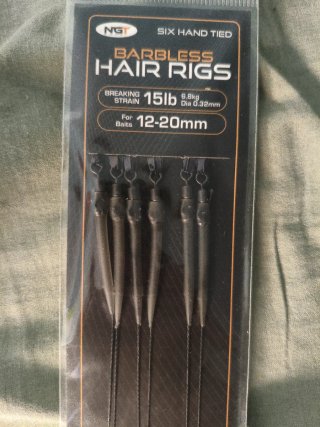Bajos de pesca NGT nº 8 (15lb, 0.32mm)