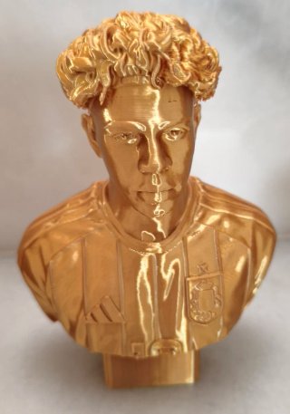 Bustos Fútbol 3D Dorados