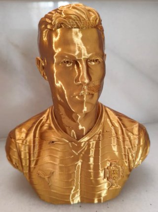 Bustos Fútbol 3D Dorados