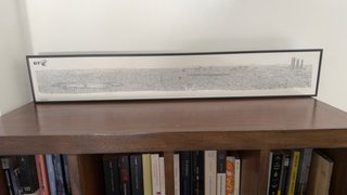 Cuadro Skyline Madrid 100x17 Stephen Wiltshire