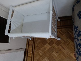 Cuna blanca buen estado