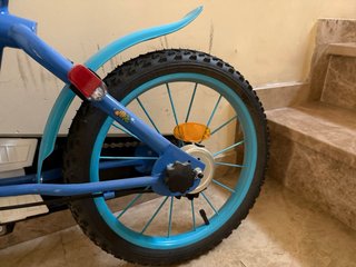 Bicicleta infantil azul Stitch