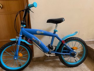 Bicicleta infantil azul Stitch