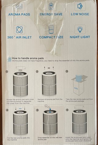 Purificatore d'aria Airtok AP0601