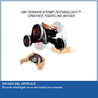 - Hot Wheels HGV87 coche teledirigido