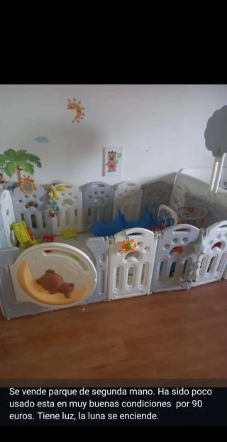 Parque infantil segunda mano