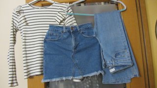 Lote X 15€ Niña, T.12/15,  Tejanos, Tops, Jerseys