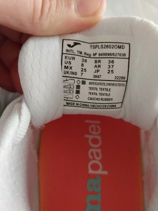 Sneakers Padel Joma Donna Bianche