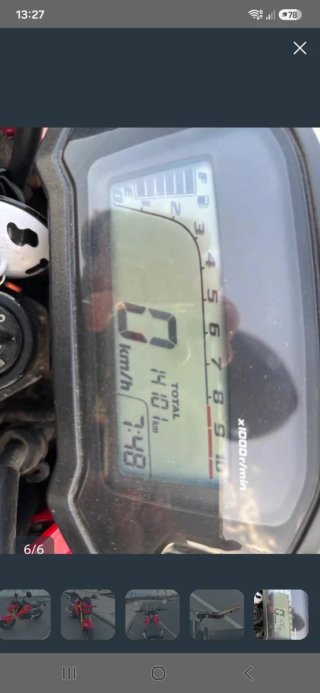 Honda MSX 125 Roja y Negra