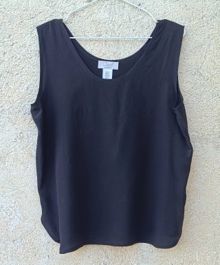Canotta donna in seta firmata Clips