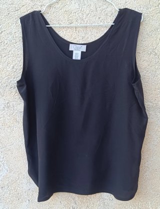 Canotta donna in seta firmata Clips