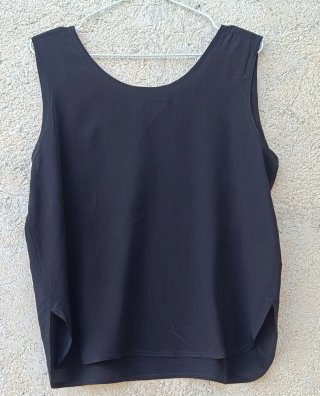 Canotta donna in seta firmata Clips