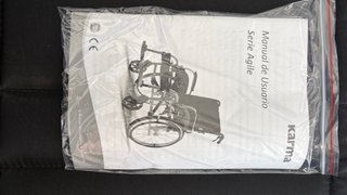 Silla de ruedas Karma Agile, Con 7 dias de uso