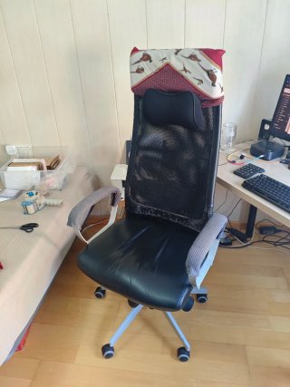Silla de escritorio ergonómica IKEA MARKUS Negro