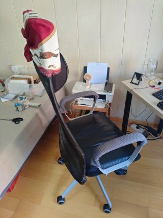 Silla de escritorio ergonómica IKEA MARKUS Negro