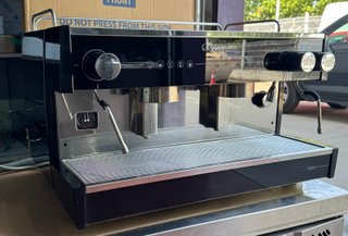 Cafetera Gaggia Vetro Negra 2 Grupos 2 MANO