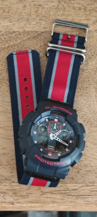 Casio G-Shock GA-100AC Reloj Analógico-Digital