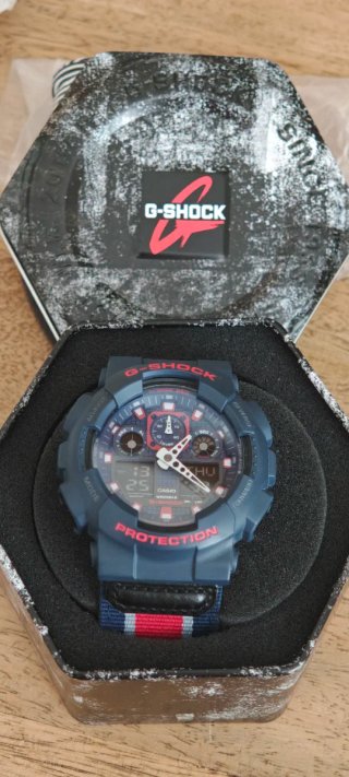 Casio G-Shock GA-100AC Reloj Analógico-Digital