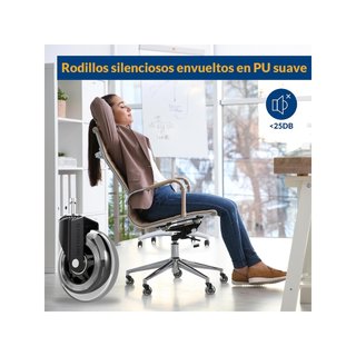 COSYLAND 5 ruedas silla oficina 11mm suaves