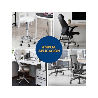 COSYLAND 5 ruedas silla oficina 11mm suaves