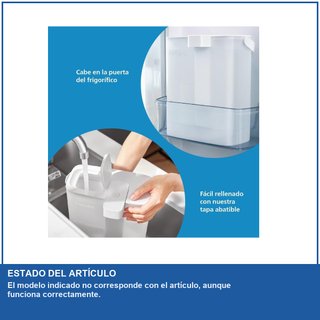 - Philips Instant jarra filtrante agua limpia