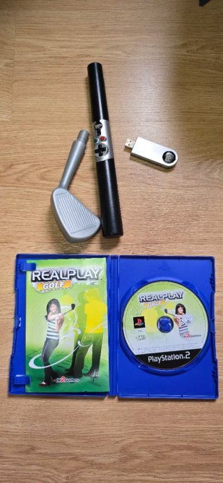 PlayStation 2 Real Play Golf + Accessori