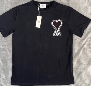 Camiseta Ami Paris Negra Talla M