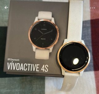 Garmin Vivoactive 4S GPS Smartwatch Rose Gold/Whit