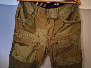 Pantalones cargo G-Star RAW verdes, Talla : 32 x30