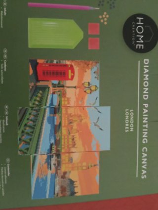 Diamond Painting Canvas London Home Creation
