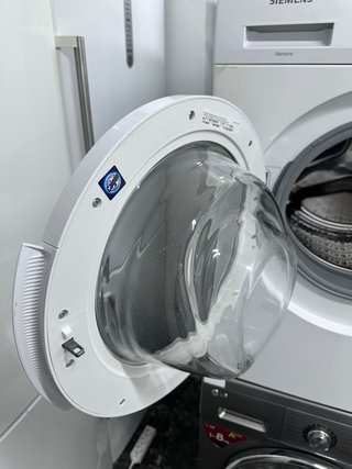 Lavadora Siemens Blanca