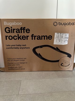 Mecedora ergonómica Bugaboo Giraffe Gris