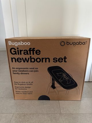 Mecedora ergonómica Bugaboo Giraffe Gris