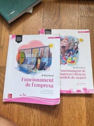 Pack completo libros 1º y 2º Bachillerato Social