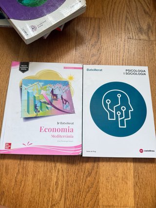 Pack completo libros 1º y 2º Bachillerato Social