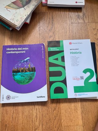 Pack completo libros 1º y 2º Bachillerato Social