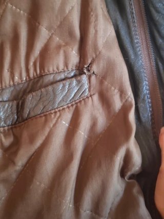 Chaqueta de piel