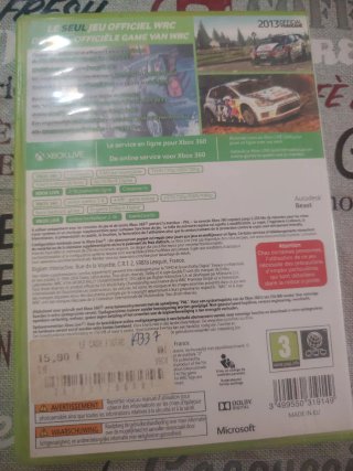 WRC 4 FIA World Rally Championship Xbox 360