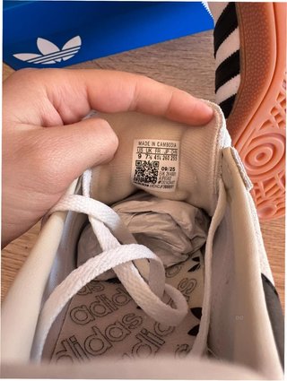 Adidas Spezial Beige/Negro Talla 41