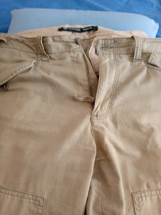 Pantaloni cargo Dockers beige uomo