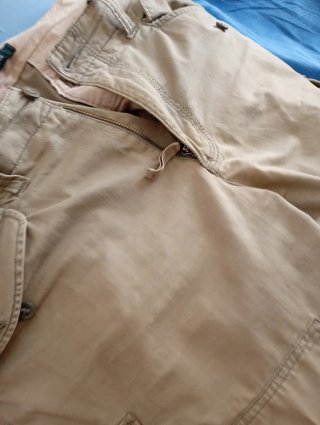 Pantaloni cargo Dockers beige uomo