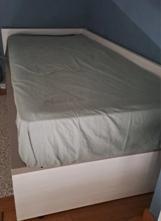 Cama individual madera 90x200
