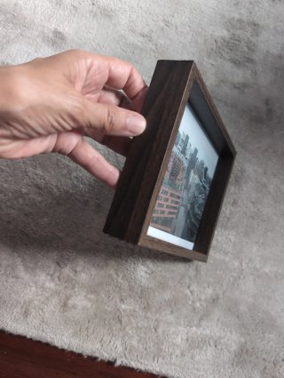 Marco de fotos de madera