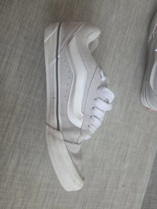 Vans Knu Skool Grises y Blancas Talla 44