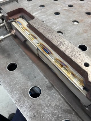 Trabajo de soldadura